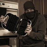 "Crouching T-shirt, Hidden Waffle" by Jeff the Trojan